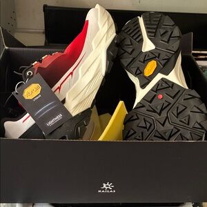 Women's Red and White Sneakers great deal!!